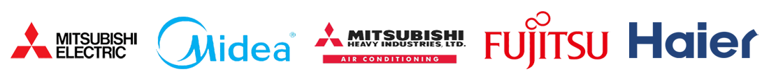 кондиціонери Mitsubishi Electric Heavy Fujitsu Midea Haier
